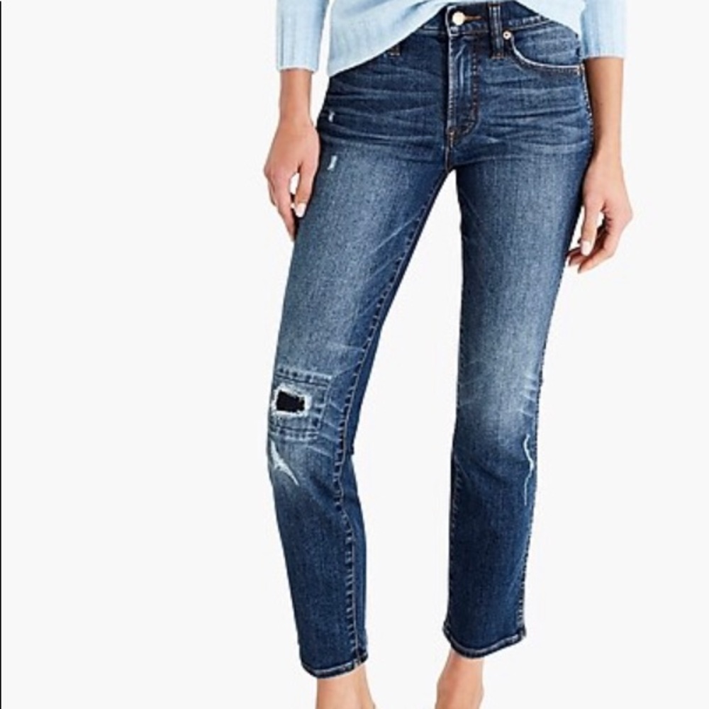 Sold- J. Crew Vintage Straight Jean SZ 25